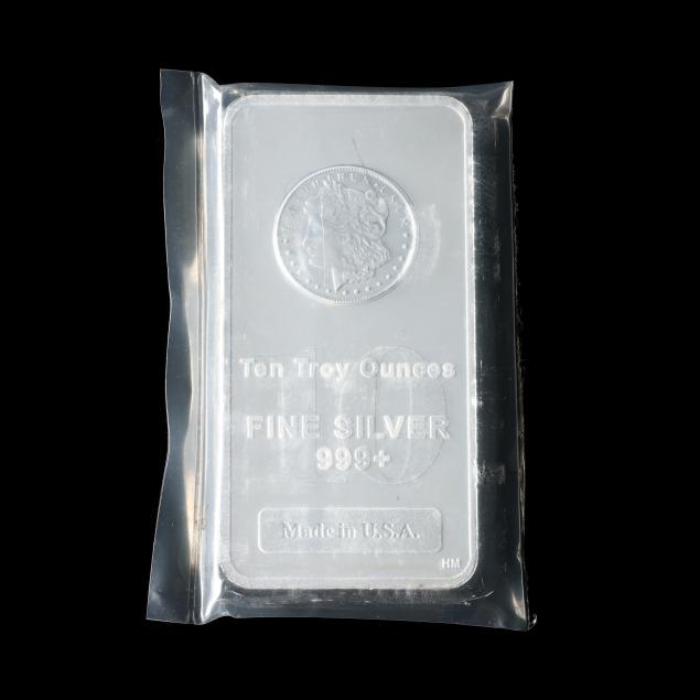silver-bar-with-ten-troy-ounces-of-999-fine-silver