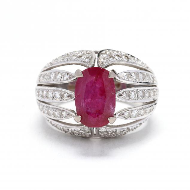 white-gold-ruby-and-diamond-ring