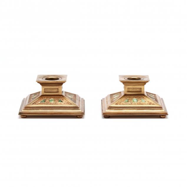 a-pair-of-louis-c-tiffany-furnaces-inc-i-twisted-rope-i-dore-bronze-candle-holders