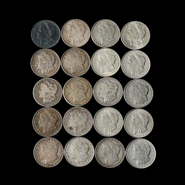 investor-roll-of-twenty-20-morgan-silver-dollars