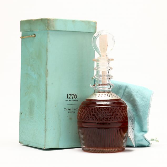 1776-whiskey-by-seagram-with-tiffany-decanter