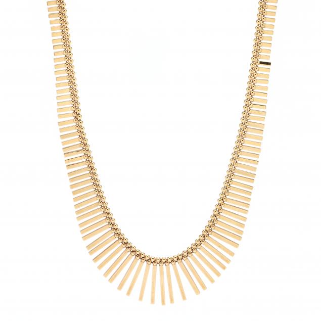 gold-fringe-necklace-unoaerre