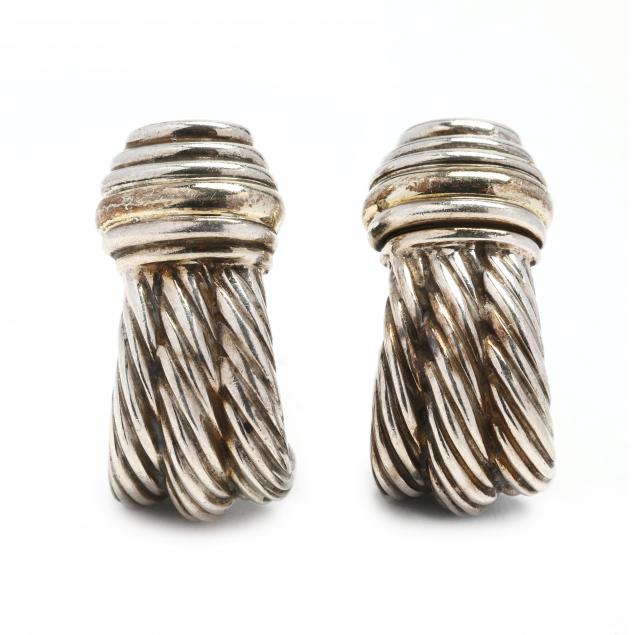 sterling-silver-and-gold-earrings-david-yurman