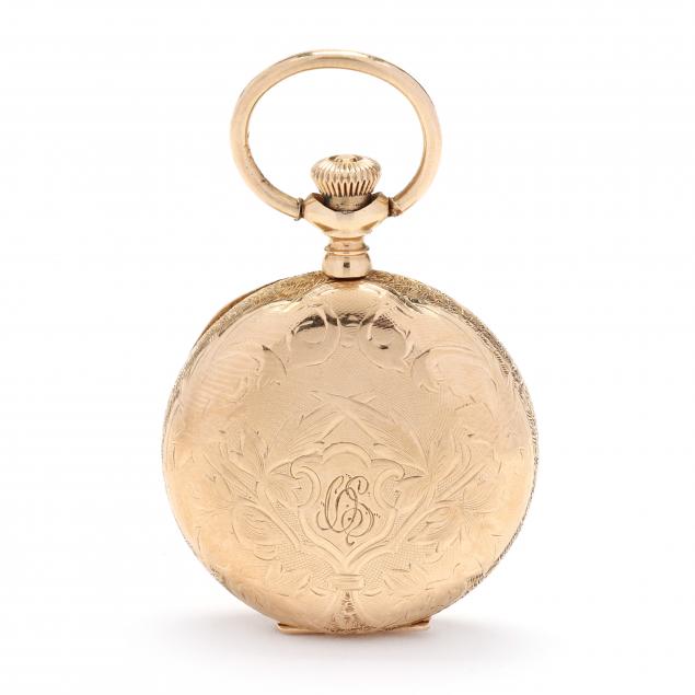 lady-s-antique-gold-hunter-case-pocket-watch-elgin