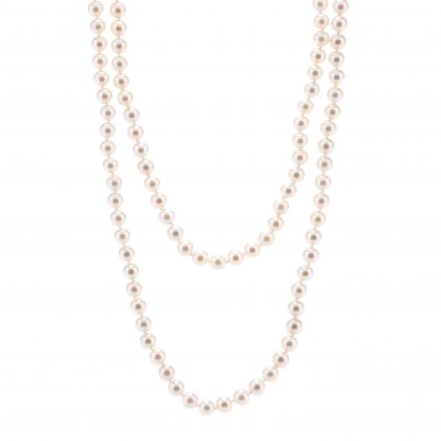 two-single-strand-pearl-necklaces