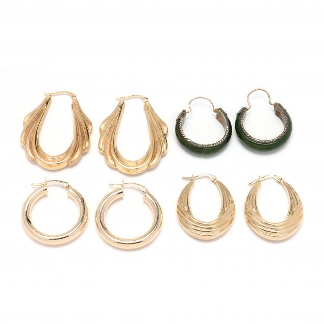 four-pairs-of-hoop-earrings