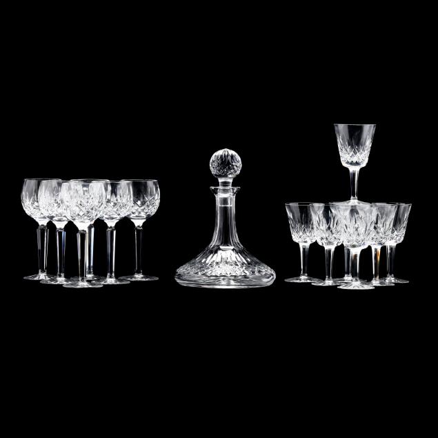 waterford-i-lismore-i-glassware-14-pieces