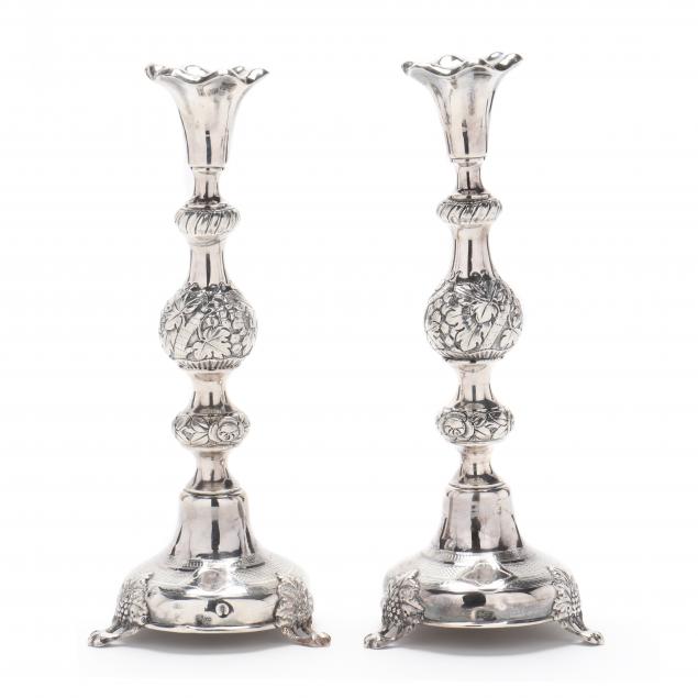 a-pair-of-polish-silver-sabbath-candlesticks-dated-1884