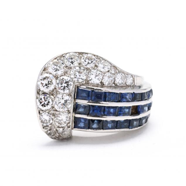 platinum-sapphire-and-diamond-ring