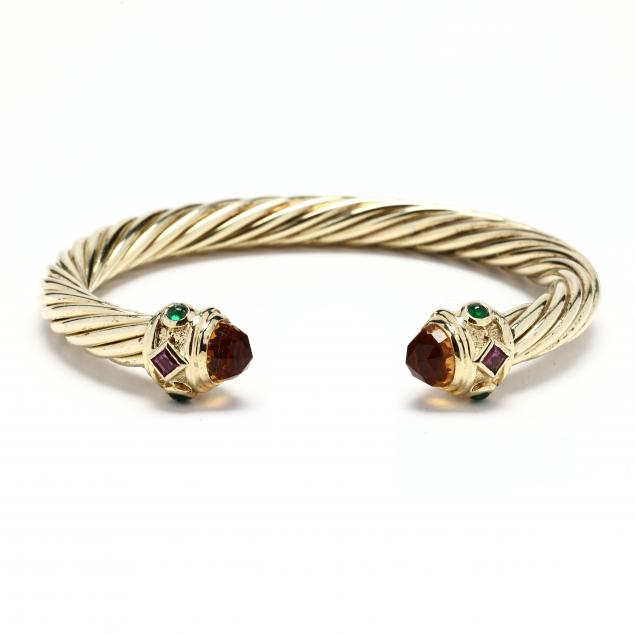 gold-and-gem-set-cable-cuff-bracelet-david-yurman