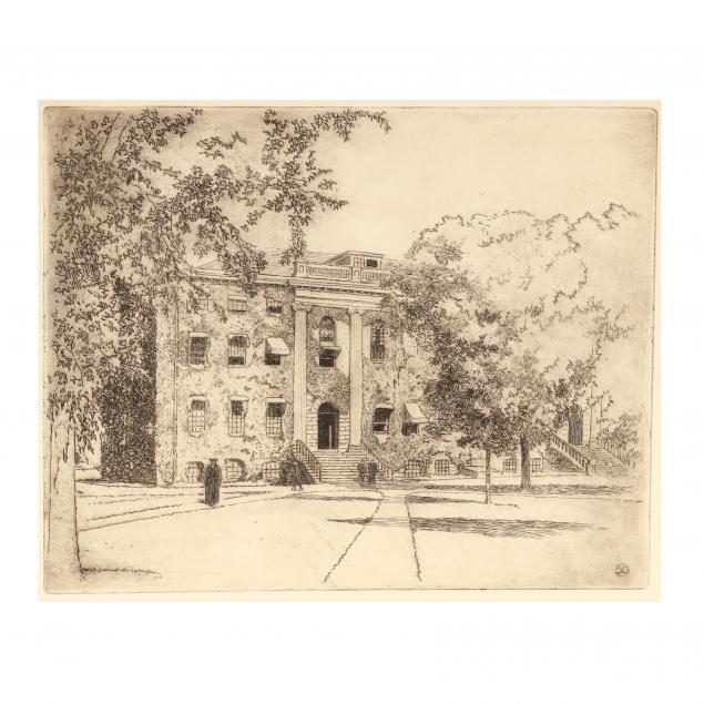 sears-gallagher-american-1869-1955-five-harvard-university-etchings