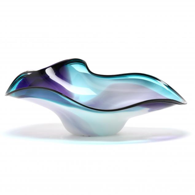 rick-and-janet-nicholson-ca-large-art-glass-wave-bowl