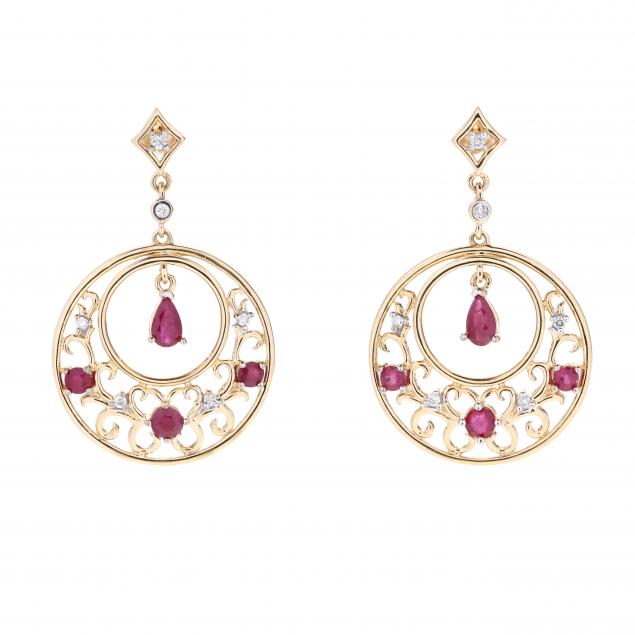 gold-ruby-and-diamond-earrings