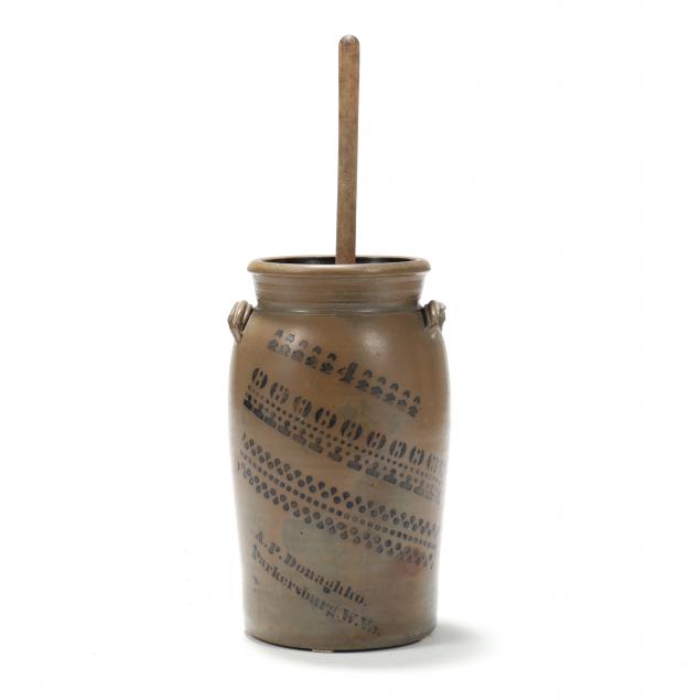 a-p-donaghho-parkersburg-wv-4-gallon-stoneware-churn