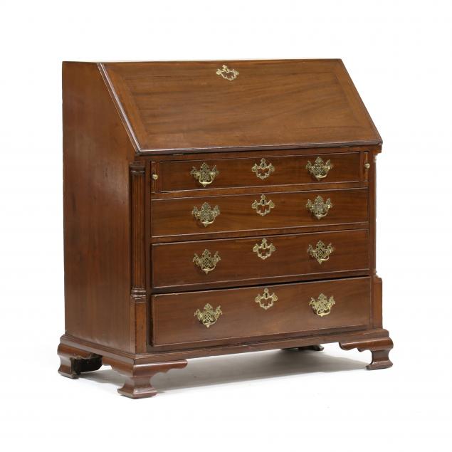 english-chippendale-mahogany-slant-front-desk