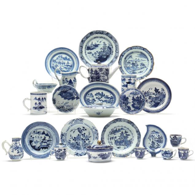 assortment-of-chinese-export-canton-and-blue-and-white-porcelain-tableware-25