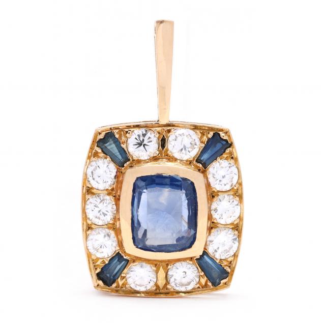gold-sapphire-and-diamond-pendant