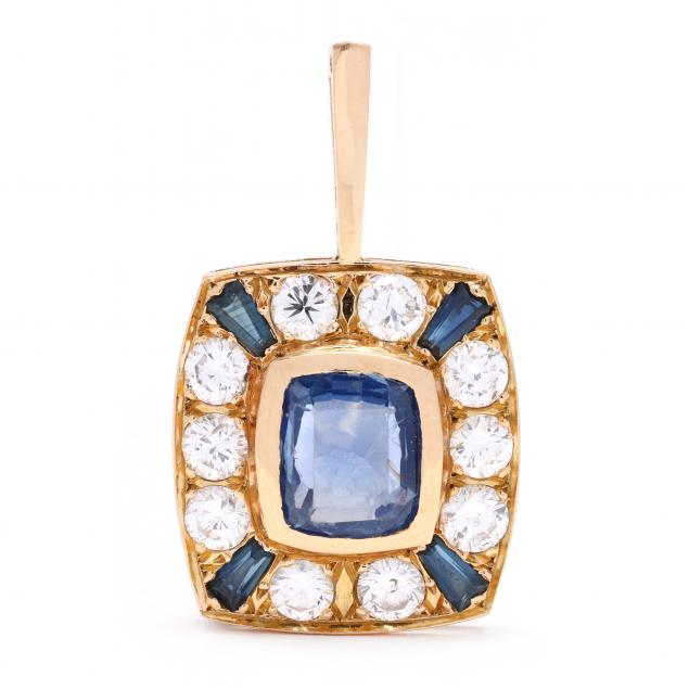 gold-sapphire-and-diamond-pendant