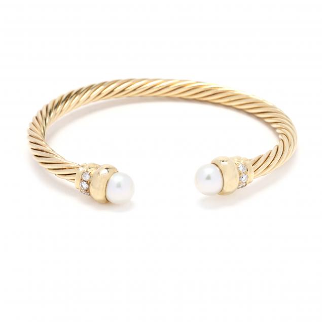 gold-pearl-and-diamond-cuff-bracelet