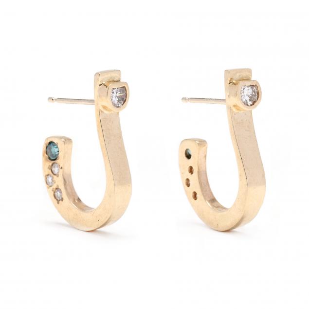 gold-and-diamond-j-hoop-earrings