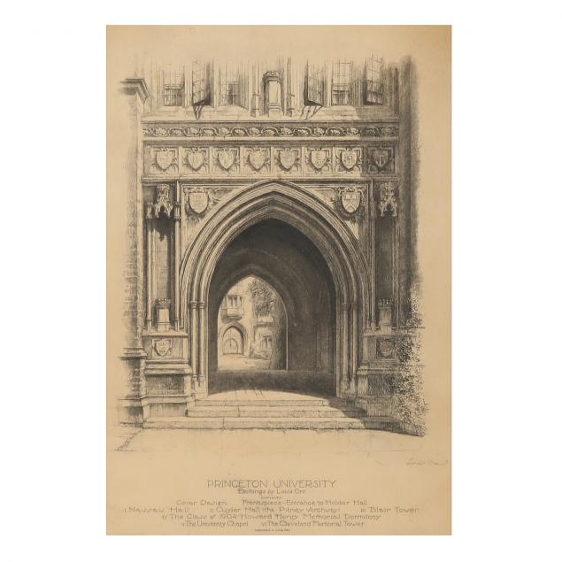 louis-orr-american-1879-1961-i-entrance-to-holder-hall-princeton-university-i