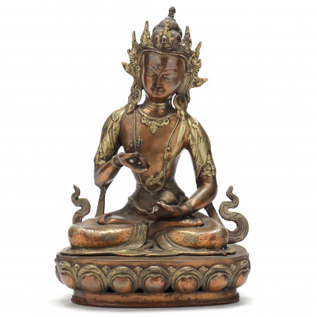 a-southeast-asian-bronze-bhuddist-figure-of-vajrasattva