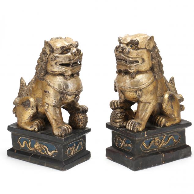 a-pair-of-chinese-carved-giltwood-foo-lions