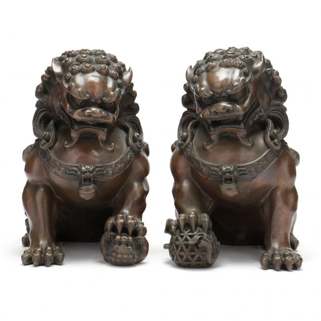 a-pair-of-chinese-bronze-foo-lions