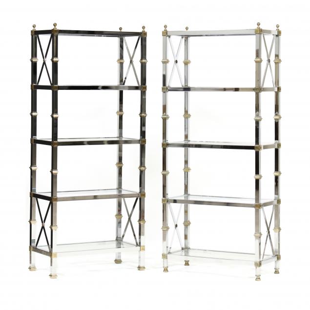 pair-of-maison-jansen-style-chrome-and-brass-bookshelves