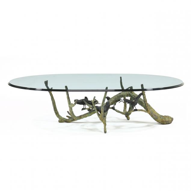 valenti-sculptural-bronze-bird-on-branch-coffee-table