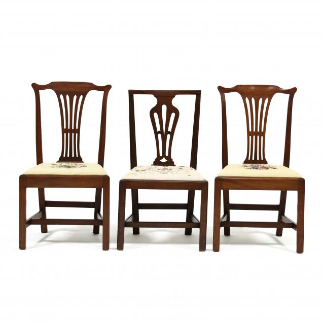 three-antique-chippendale-mahogany-side-chairs