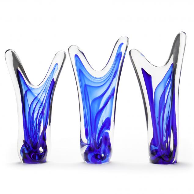 rollin-karg-american-20th-century-three-large-glass-sculptures