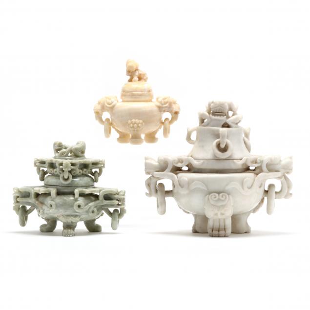 three-chinese-carved-stone-censers