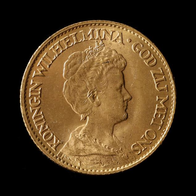 netherlands-uncirculated-1917-gold-10-gulden