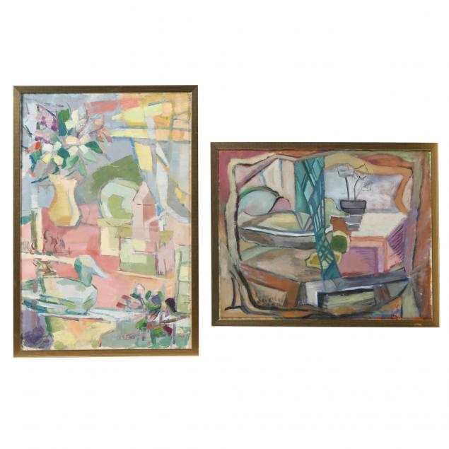 eve-lahey-edmonson-american-20th-21st-century-abstract-still-lifes-two-works