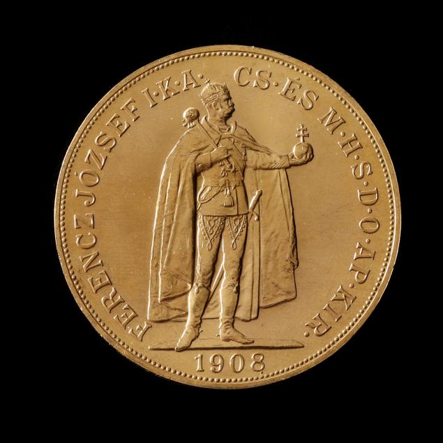 hungary-brilliant-uncirculated-1908-gold-100-korona