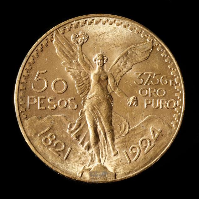 mexico-brilliant-uncirculated-1924-gold-50-pesos