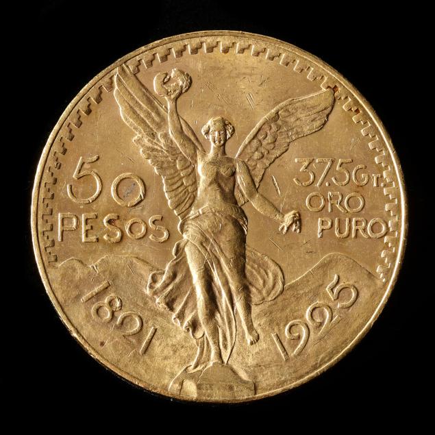 mexico-brilliant-uncirculated-1925-gold-50-pesos
