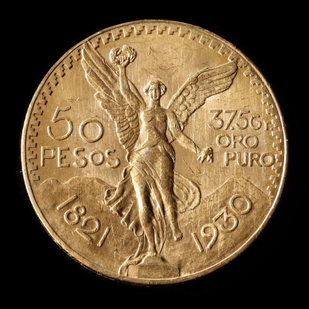 mexico-brilliant-uncirculated-1930-gold-50-pesos