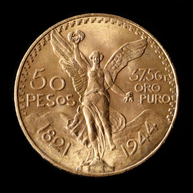 mexico-brilliant-uncirculated-1944-gold-50-pesos