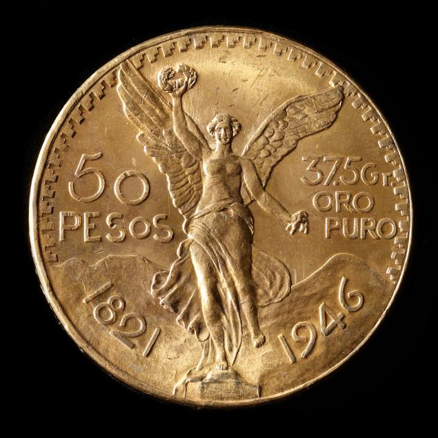 mexico-brilliant-uncirculated-1946-gold-50-pesos