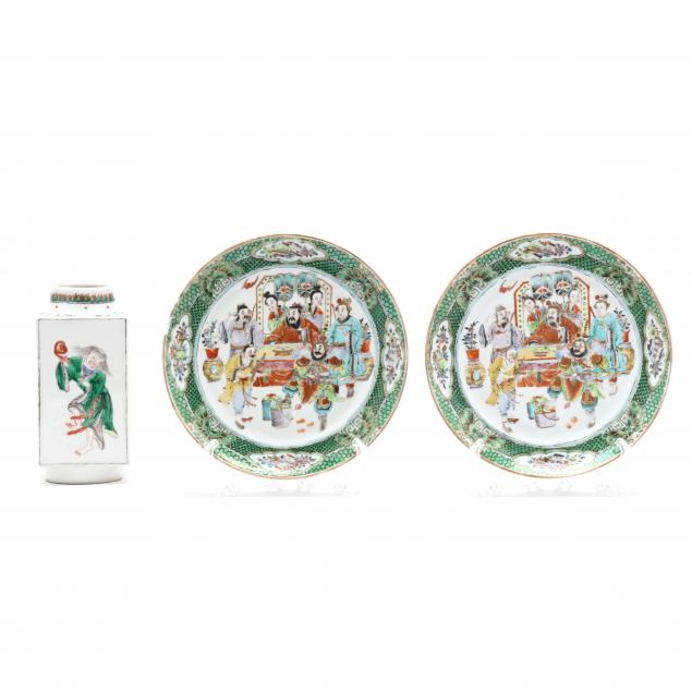 a-group-of-chinese-export-famille-verte-porcelain