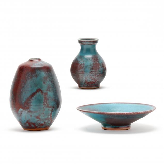 ben-owen-iii-seagrove-nc-b-1968-three-pieces-chinese-blue-glazed-pottery