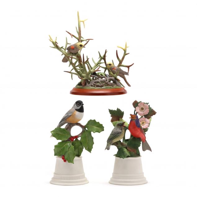 group-of-boehm-porcelain-birds