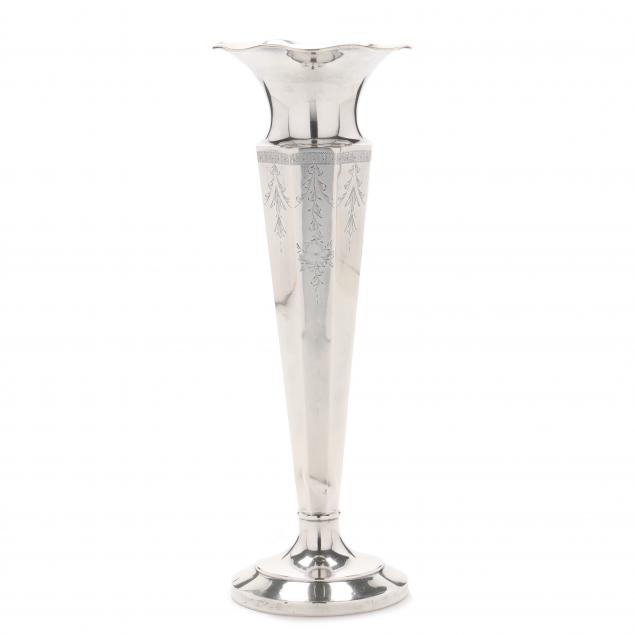 an-american-sterling-silver-trumpet-vase