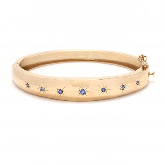 gold-and-sapphire-bangle-bracelet