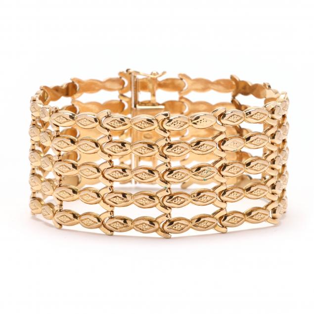 wide-vintage-gold-bracelet