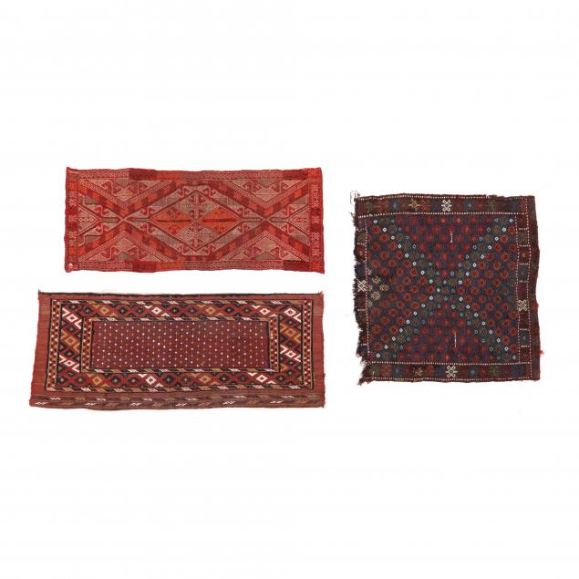 three-small-flat-weave-rugs-or-bag-faces
