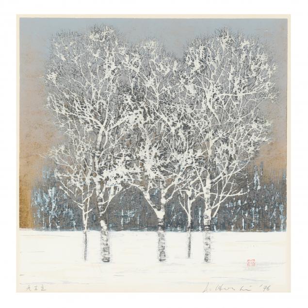 joichi-hoshi-japanese-1913-1979-i-winter-trees-i