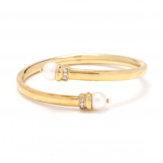 gold-pearl-and-diamond-bracelet